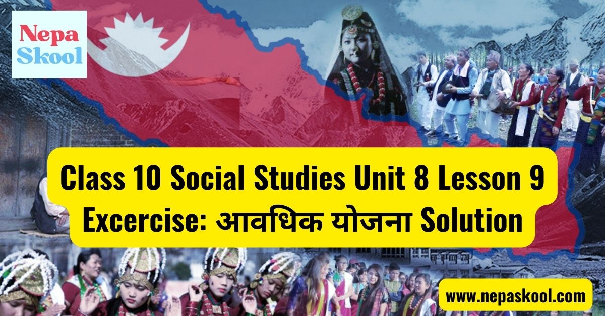 Class 10 Social Studies Unit 8 Lesson 9 Excercise